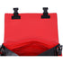 Christian Louboutin Rubyclick Messenger Shoulder Bag Black Red Leather